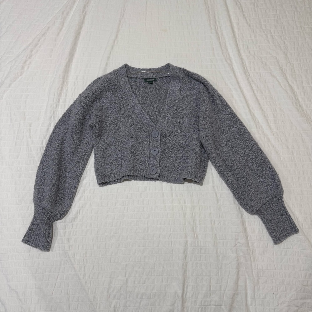 Wild Fable Cropped Grey Sweater Size M